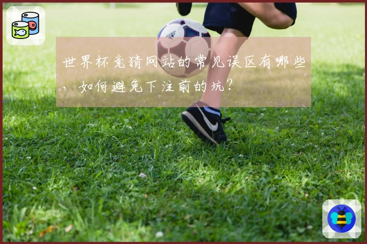 世界杯竞猜网站的常见误区有哪些，如何避免下注前的坑？