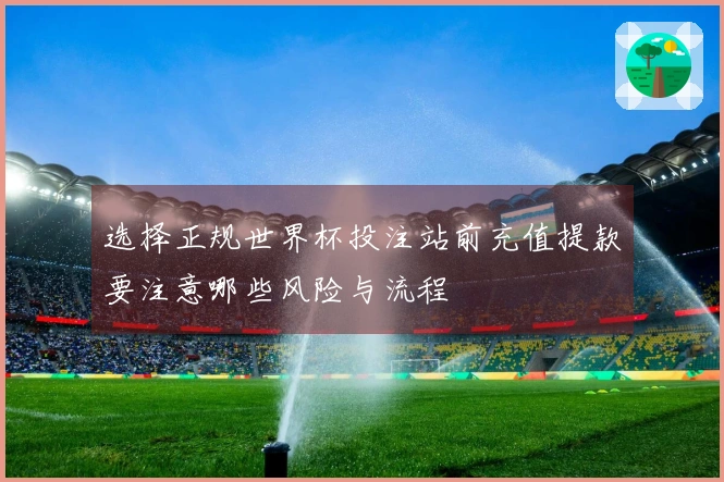 选择正规世界杯投注站前充值提款要注意哪些风险与流程