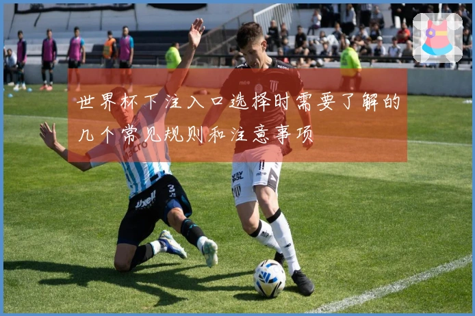 世界杯下注入口选择时需要了解的几个常见规则和注意事项