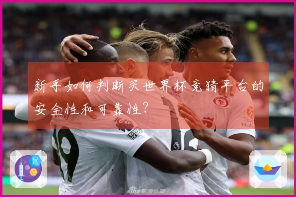 新手如何判断买世界杯竞猜平台的安全性和可靠性?