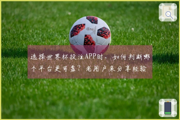 选择世界杯投注APP时，如何判断哪个平台更可靠？老用户来分享经验和注意事项